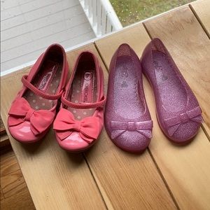 Toddler girls size 7 shoe bundle